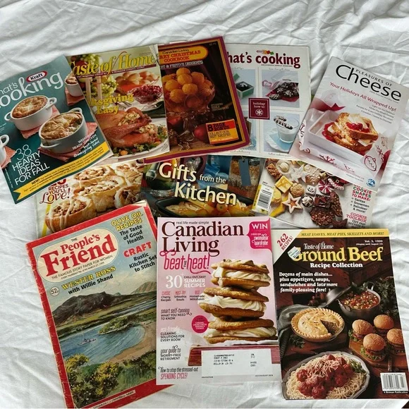 11 Assorted Cooking Magazine Collection - Picture 1 of 5